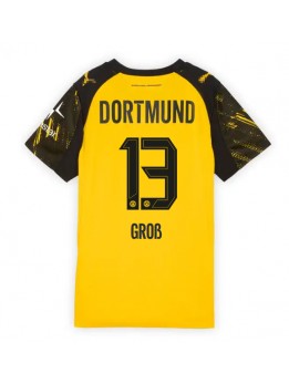 Borussia Dortmund Pascal Gross #13 Replika Hemmakläder Dam 2025-26 Kortärmad